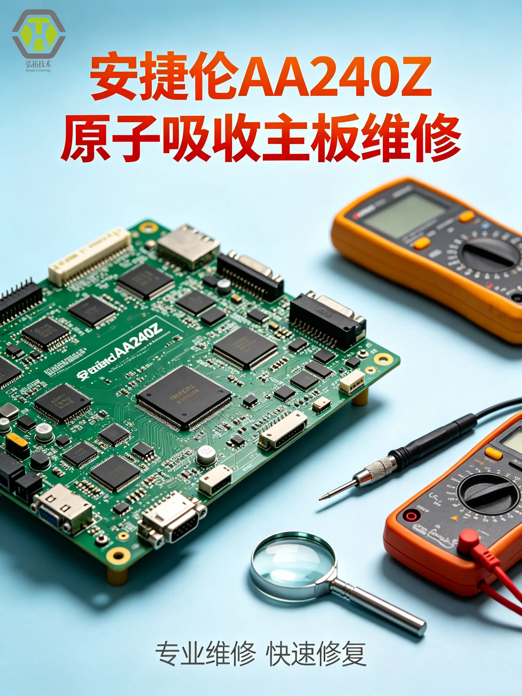 安捷伦AA240Z主板维修宣传图
