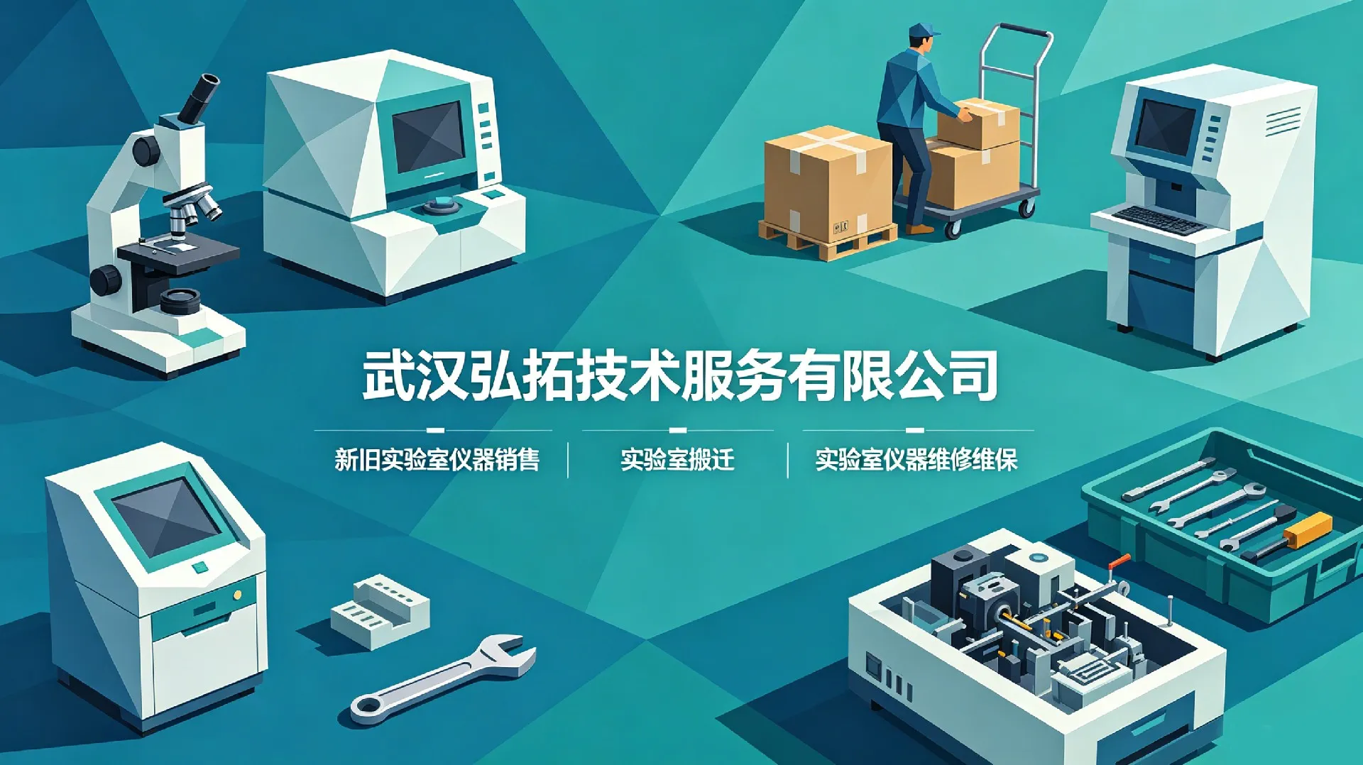 武汉弘拓技术服务公司宣传图生成 (1)