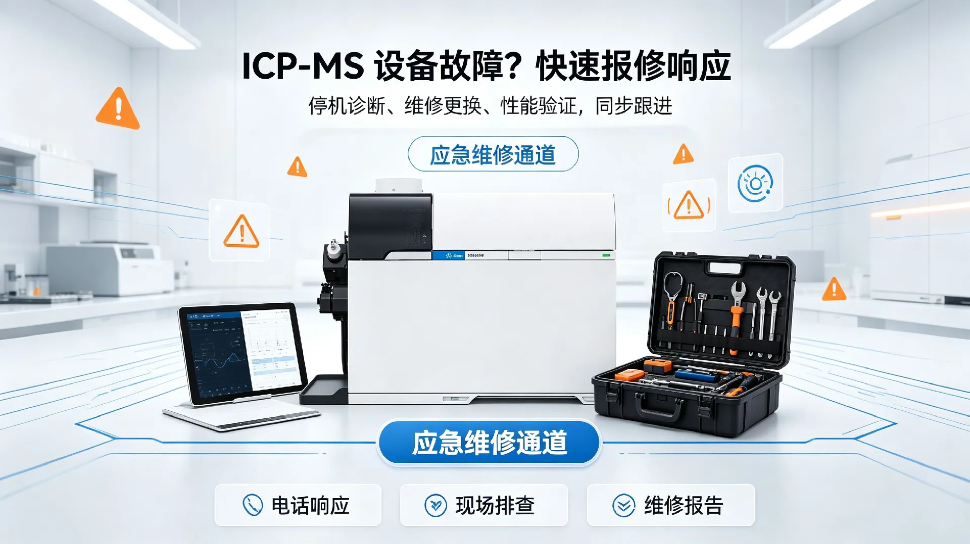 安捷伦ICP-MS故障维修宣传图 (1)